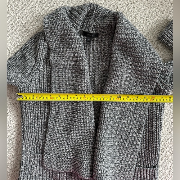 J Crew shaker knit shawl cardigan - Picture 2 of 5
